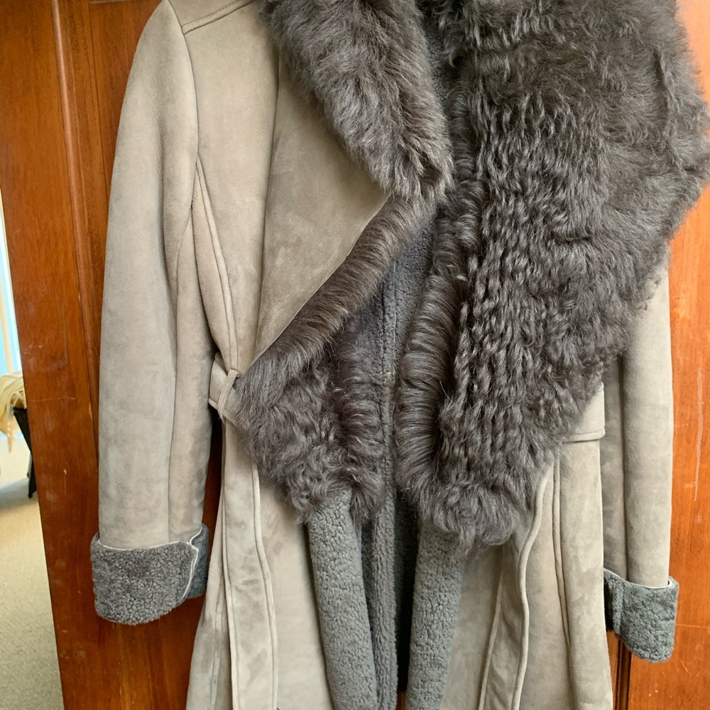 THEORY SHEARING COAT